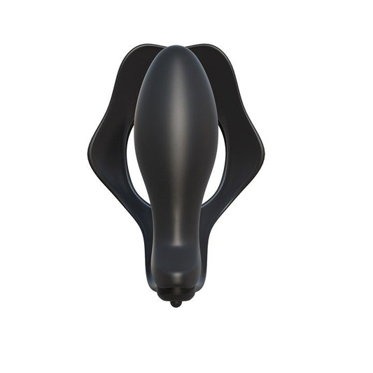 FANTASY C-RINGZ - ROCK HARD ENHANCING RING WITH ANAL PLUG