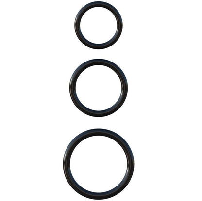 FANTASY C-RINGZ - SILICONE 3 STAMINA RINGS SET