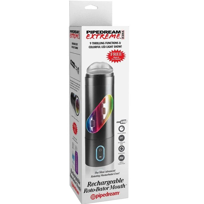 Extreme Toyz – Roto Bator USB Masturbateur Mle Bouche