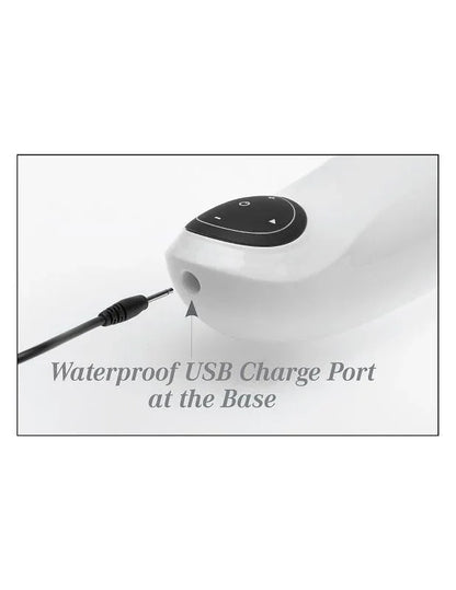 Extreme Toyz – Pdx Mega Bator USB Masturbateur Mle Vagin Blanc