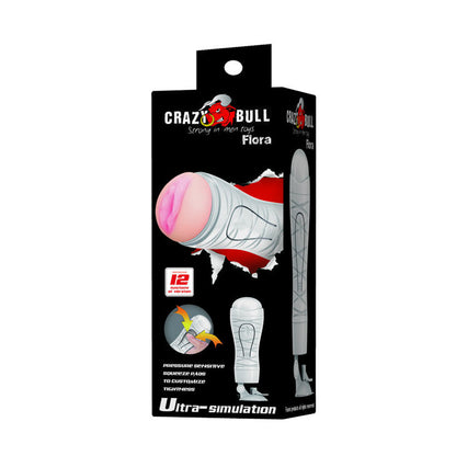 CRAZY BULL - MASTURBADOR VAGINAL RECARGABLE FLORA