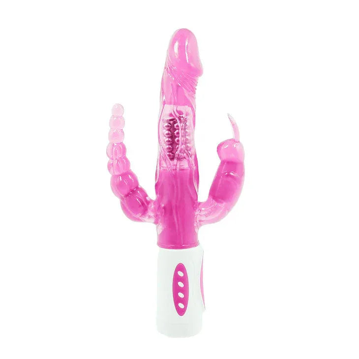 Baile – Pretty Bunny Triple Vibrateur Rotateur