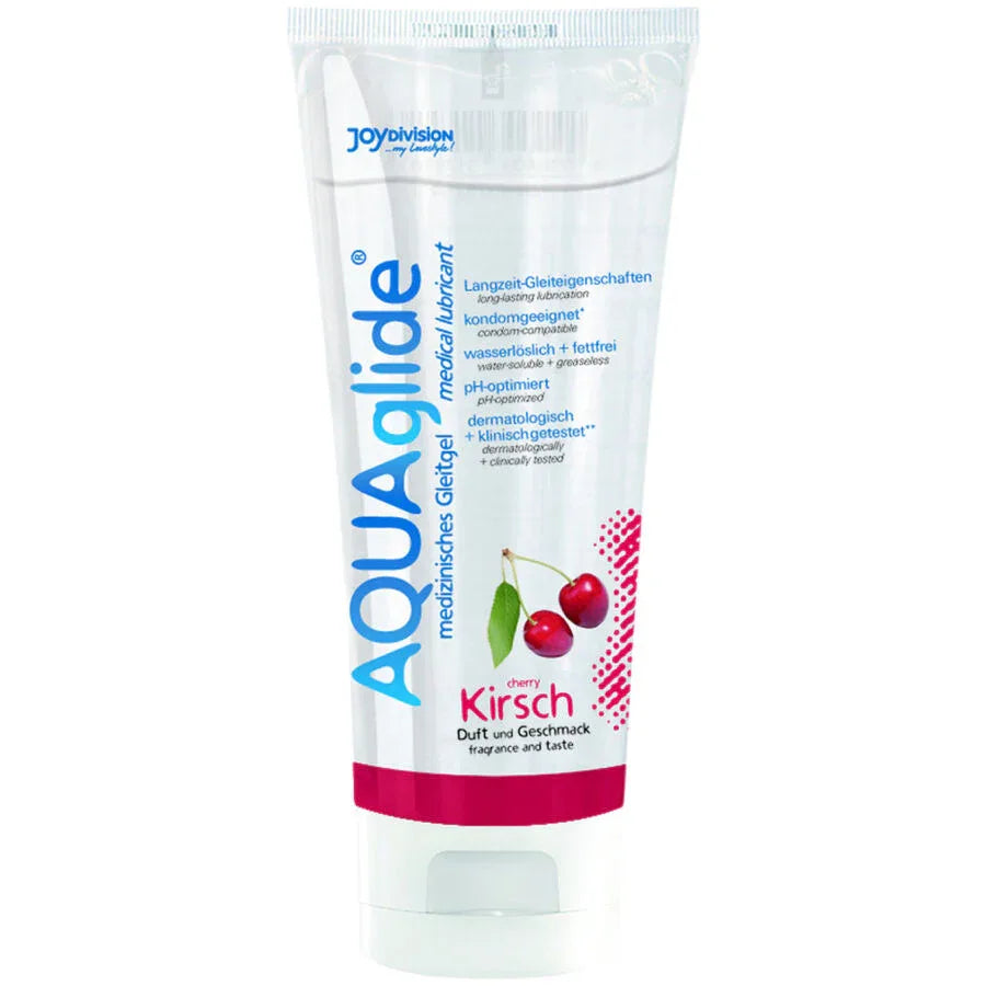 Joydivision Aquaglide – Cerise Lubrifiant 100 ml – Sensations Intenses & Excitation Maximale