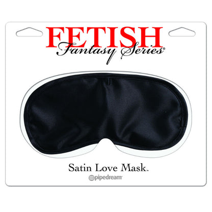 FETISH FANTASY SERIES - BLACK SATIN MASK