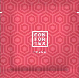 CONFORTEX - CONDOM FRAISE 144 UNITS