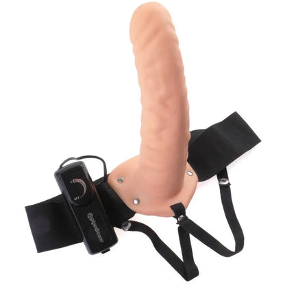 Fetish Fantasy Series – 19 cm Vibrant Creux Strap On Marron