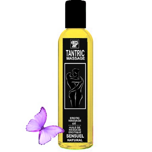 EROS-ART - ACEITE DE MASAJE TÁNTRICO AFRODISÍACO NATURAL Y NEUTRO 30 ML