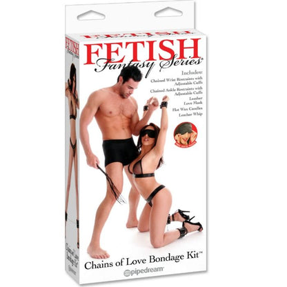 SERIE FETISH FANTASY - KIT DE BONDAGE DE CADENAS DE AMOR