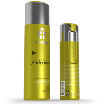 SUECO - LUBRICANTE FRUITY LOVE VAINILLA GOLD PEAR 100 ML