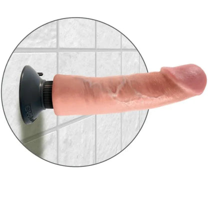 King Cock – Gode Vibrateur 23 cm Naturel