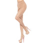 LEG AVENUE - Pantimedias transparentes desnudas