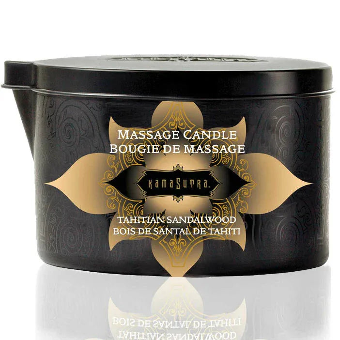 Kamasutra – Bougie de Massage Vanille et Bois de Santal 170 G