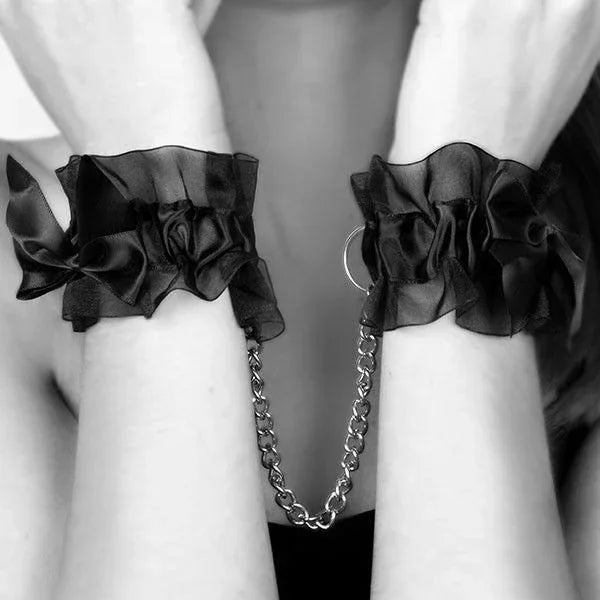 Bijoux – Indiscrets Frou Frou Menottes Organza