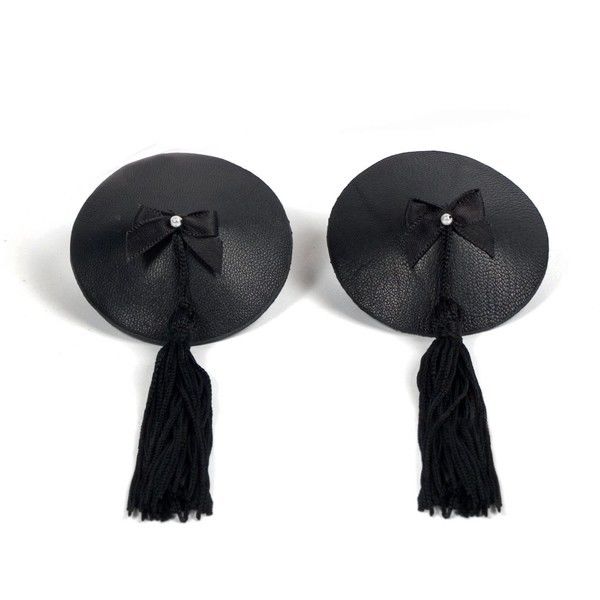 JOYERÍA - CUBREPECHOS BURLESQUE NEGROS