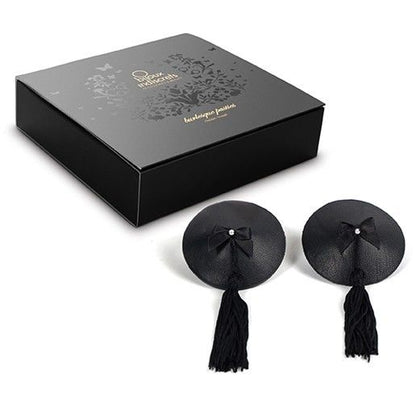 JOYERÍA - CUBREPECHOS BURLESQUE NEGROS