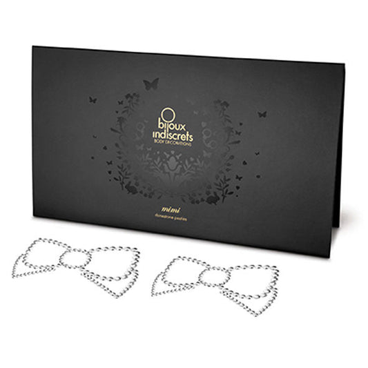 JOYERÍA - MIMI BOW CUBIERTA DE METON PLATA