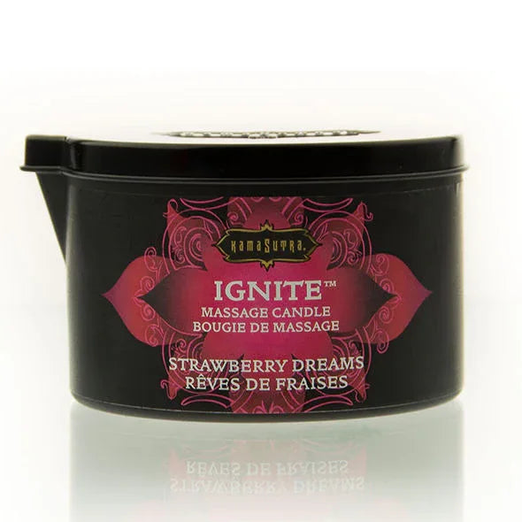 Kamasutra – Bougie de Massage Fraise Rêves 170 G