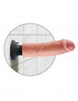 KING COCK - GODE VIBRATEUR 20.32 CM NATUREL