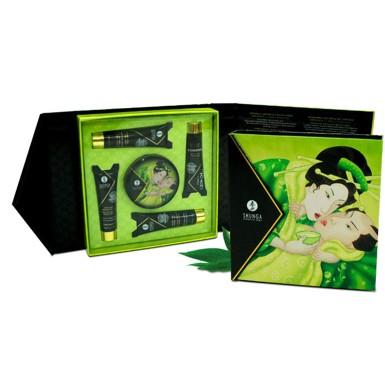 SHUNGA - KIT DE TÉ VERDE ORGÁNICO GEISHA SECRET