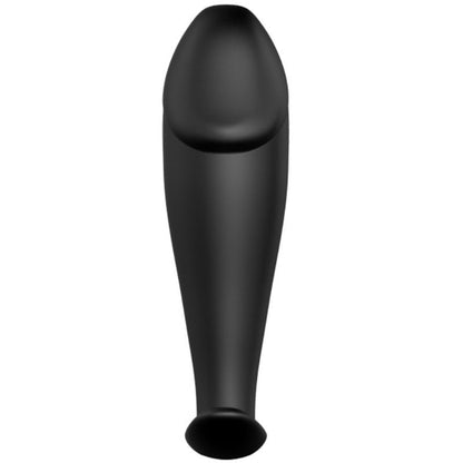 PRETTY LOVE - PLUG ANAL DE SILICONA CON FORMA DE PENE Y 12 MODOS DE VIBRACIÓN NEGRO