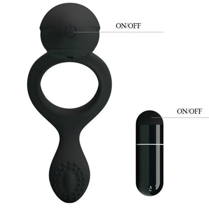 Pretty Love – Ethel Anneau Vibrant avec Stimulateur