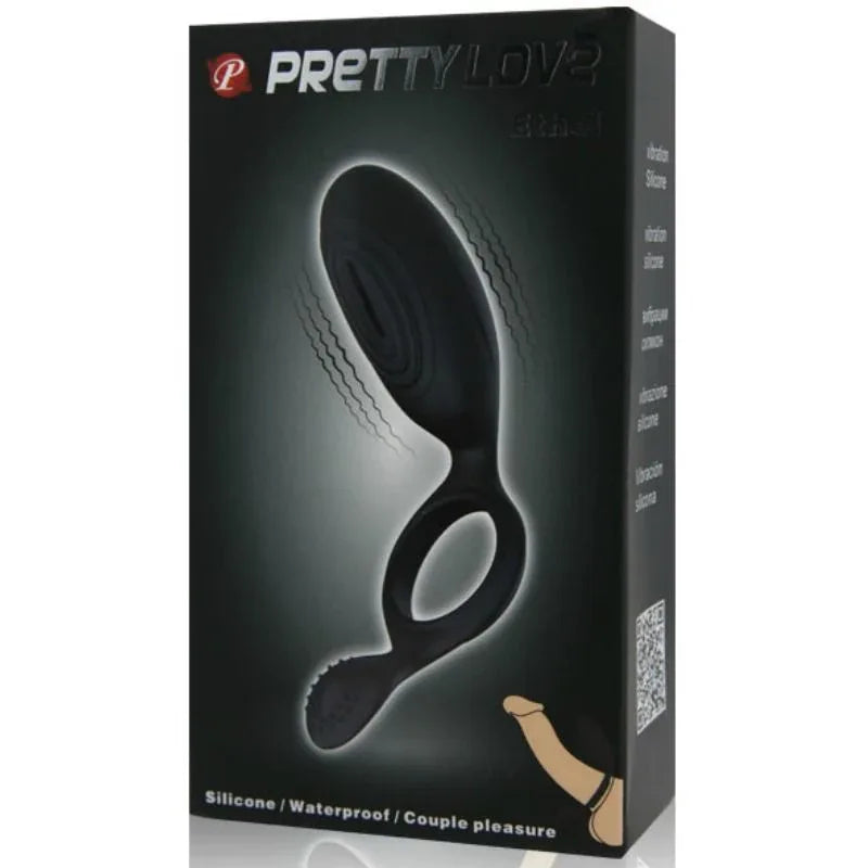Pretty Love – Ethel Anneau Vibrant avec Stimulateur