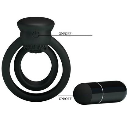 PRETTY LOVE - ANILLO VIBRADOR ESTHER CON ESTIMULADOR