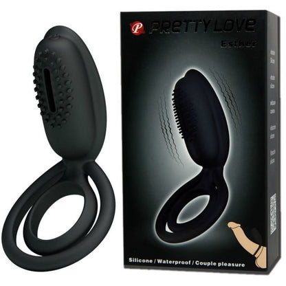 PRETTY LOVE - ANILLO VIBRADOR ESTHER CON ESTIMULADOR