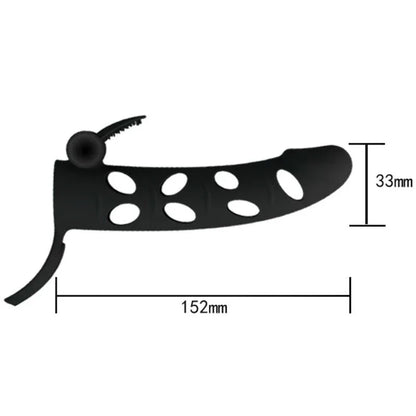 Pretty Love – Housse en Silicone avec Vibration 15.2 cm