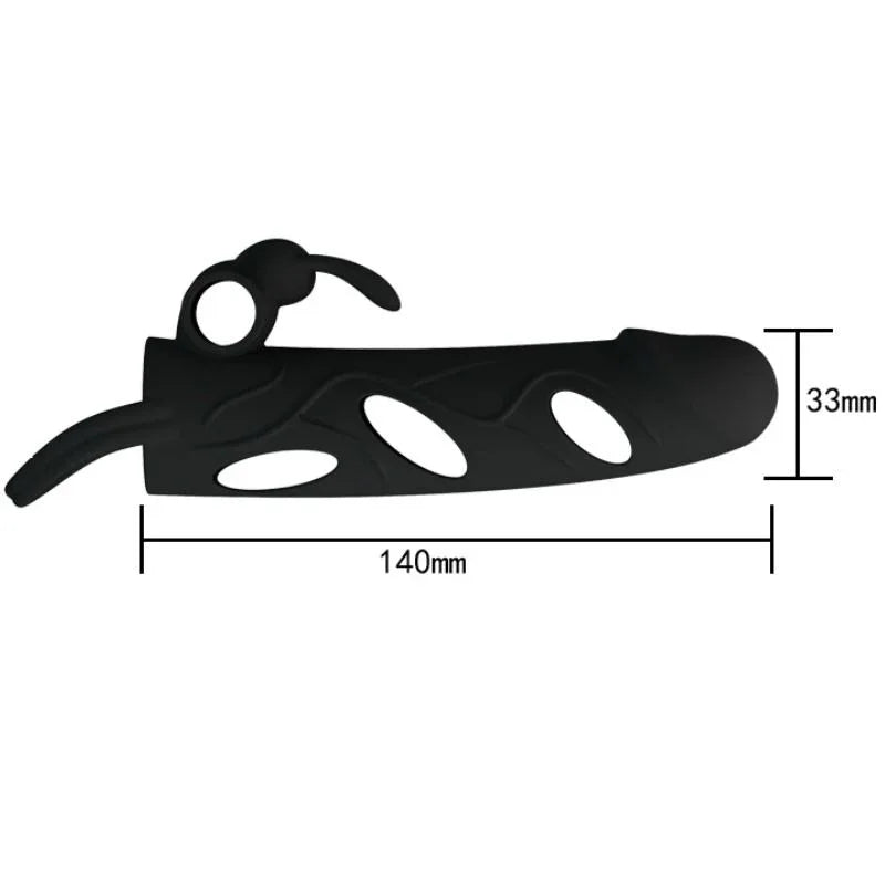 Pretty Love – Housse en Silicone avec Vibration 14 cm 1.0