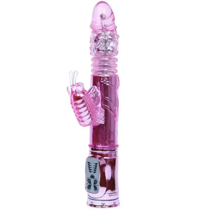 Baile – Vibrateur Rechargeable avec Stimulateur de Papillon Rotation et Throbbing