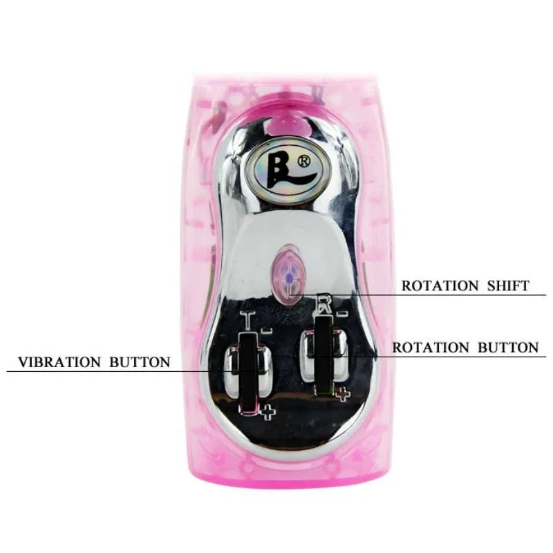 Baile – Vibrateuravec Rotation et Rabbit Multive Vitesse et Multirotation