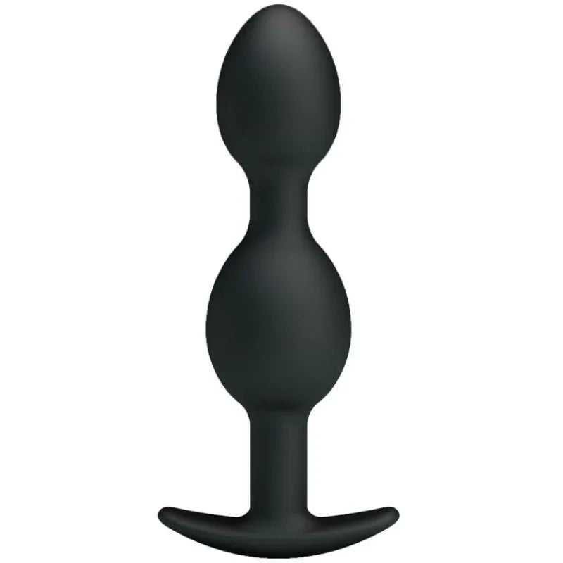 Pretty Love – Balles Anal en Silicone 12.5 cm Noires