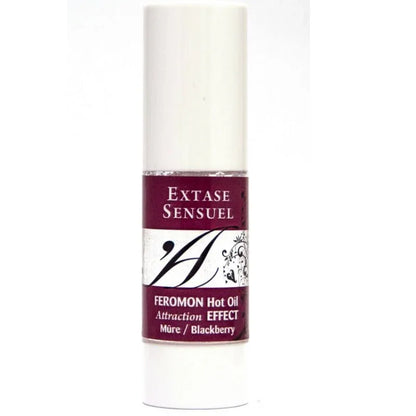 Extase Sensual – Huile de Massage Effet Chauffant aux Phéromones de Mûre 30 ml