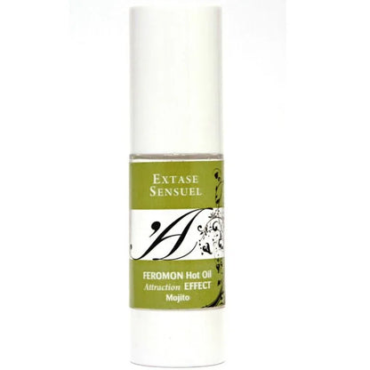 Extase Sensual – Huile de Massage Effet Thermique aux Phéromones de Mojito 30 ml