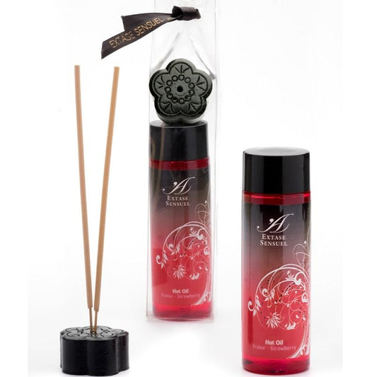 SENSUAL EXTASE - STIMULATING HUILE CHALEUR FRAISE 100 ML