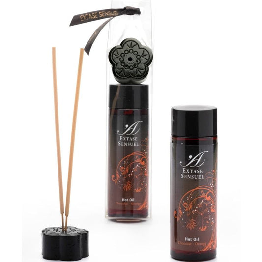 SENSUAL EXTASE - STIMULATING HUILE CHOCOLAT ET ORANGE 100 ML