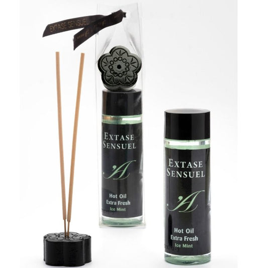 SENSUAL EXTASE - HUILE DE MASSAGE A EFFET GLACE EXTRA FRAÎCHE 100 ML