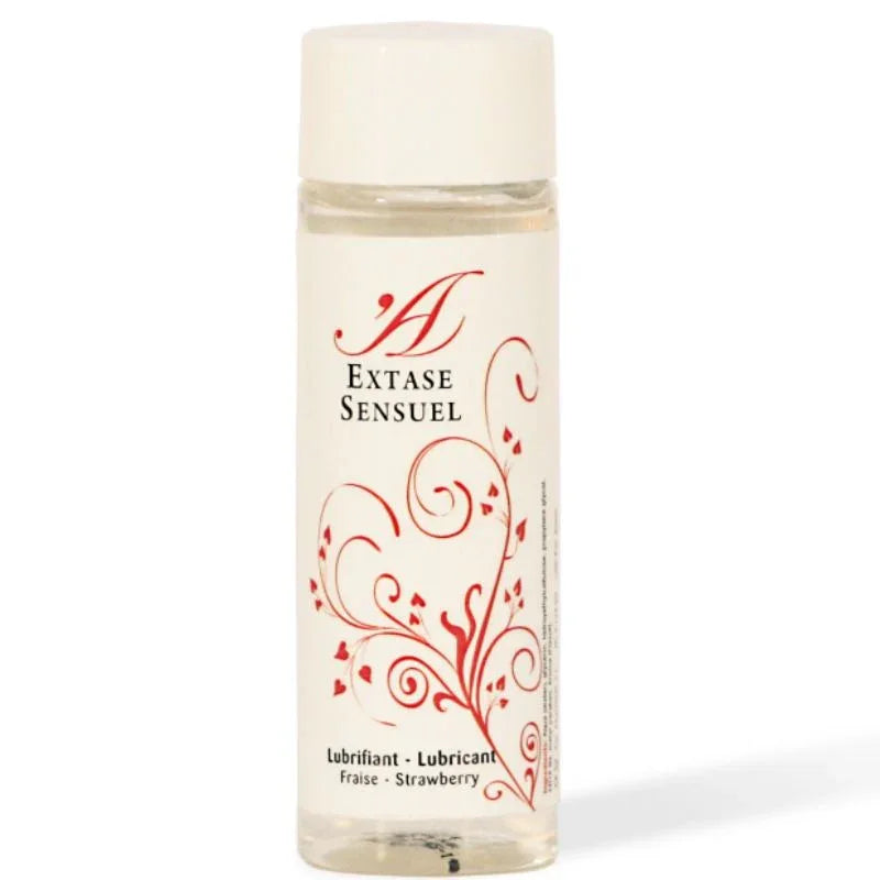 Extase Sensual – Lubrifiant Fraise 100 ml – Sensations Intenses & Excitation Maximale