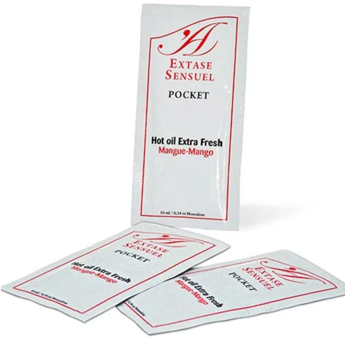 Extase Sensual – Huile Stimulante de Mangue 10 ml – Stimulation Immédiate & Plaisir Extrême