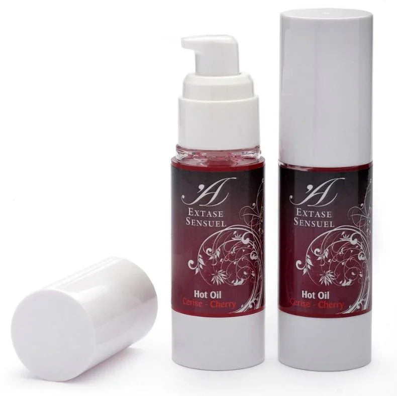 Extase Sensual – Huile Stimulante Chaleur de Cerise 30 ml