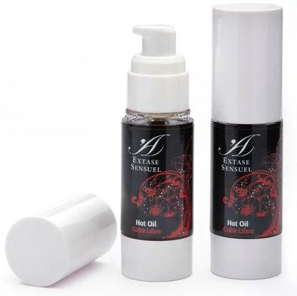 Extase Sensual – Huile Stimulante de Chaleur Gratuite de Cuba 30 ml