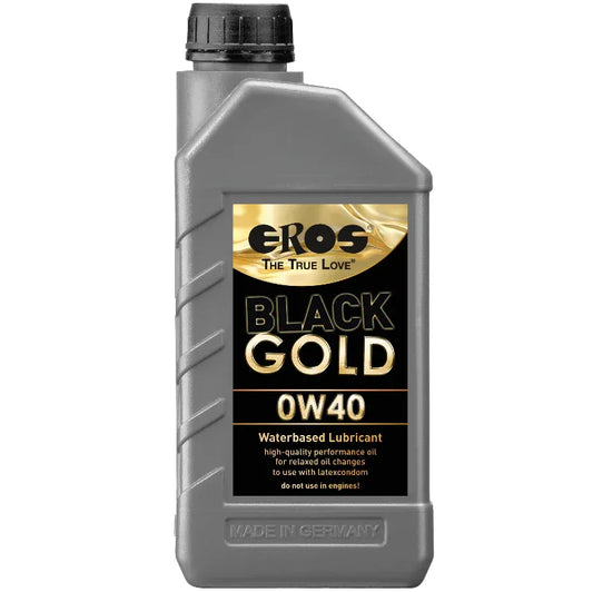 Eros – Black Gold 0W40 Lubrifiant Base D'Eau 1000 ml
