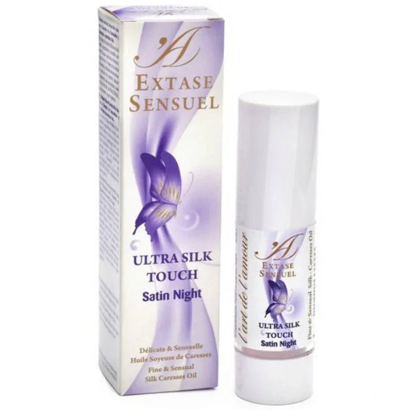 Extase Sensual – Huile de Massage de Nuit Satinée Ultra Soie