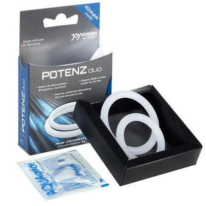 Joydivision Potenzduo – Bagues Blanc – M