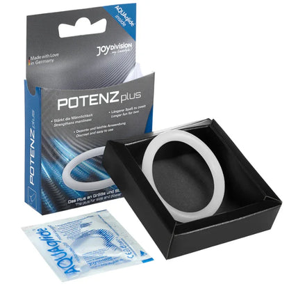 Joydivision Potenzduo – Plus Bague Blanc – M