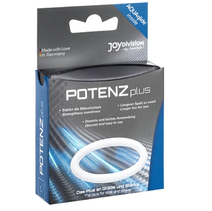 Joydivision Potenzduo – Plus Bague Blanc – M