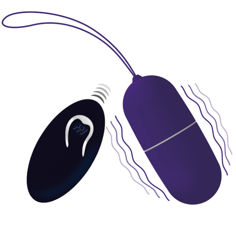 INTENSO - HUEVO VIBRADOR FLIPPY I CON CONTROL REMOTO MORADO