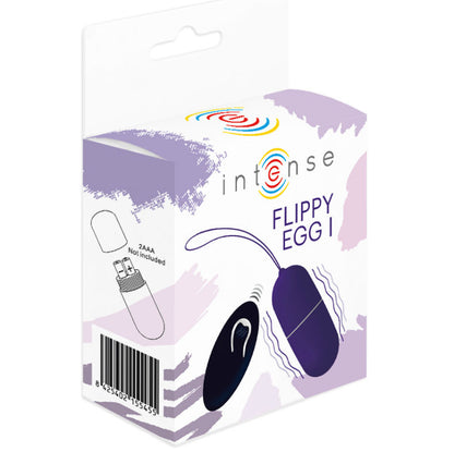 INTENSO - HUEVO VIBRADOR FLIPPY I CON CONTROL REMOTO MORADO