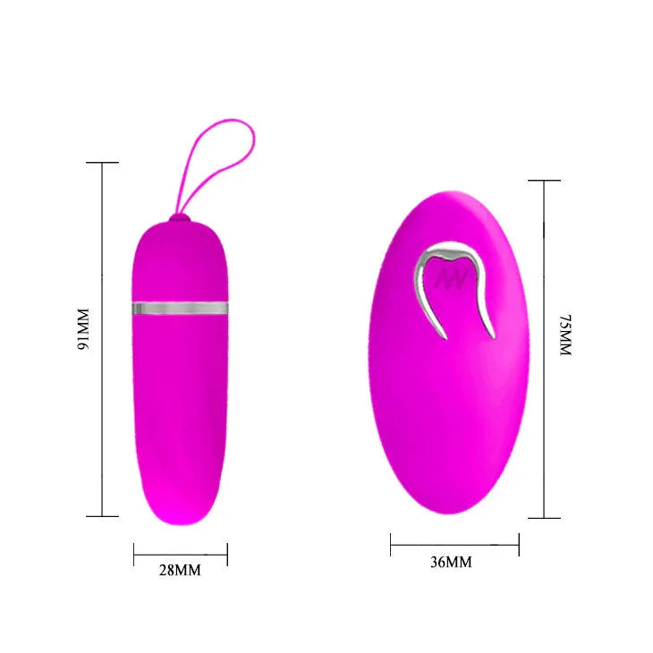 Pretty Love – Oeuf Vibrant Debby avec Control